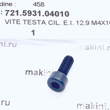 COMPLETT 721.5931.04010 SCREW M4*10 винт