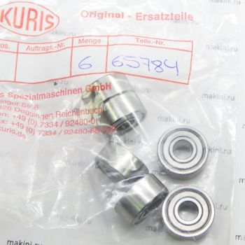 65784 KURIS Radial grooved ball bearing D8/22x10,3 ZZ / подшипник