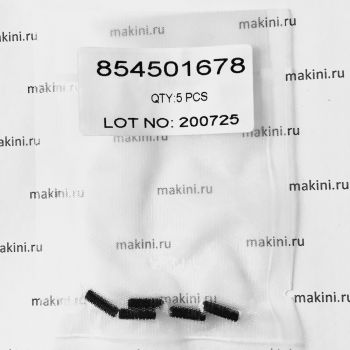 854501678 SCR M3 X 10MM SHSS FL PT ALLOY BLACK OXI/Винт