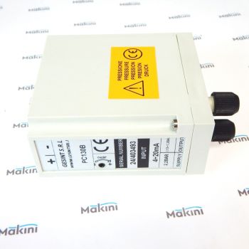 ME050002 ELECTROPN.TRANSD. X VALVES CONTROL 4-20 mA 2-18psi MOD.PC130B