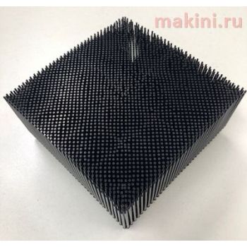 92911001 BRISTLE 1.6 POLY - SQUARE FOOT - BLACK GERBER