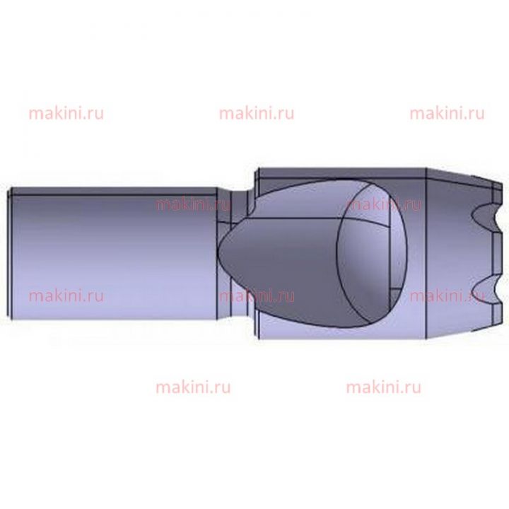 1043093 Пуансон с боковой разгрузкой DM 7.5 SPESSORE FINO 4.5MM