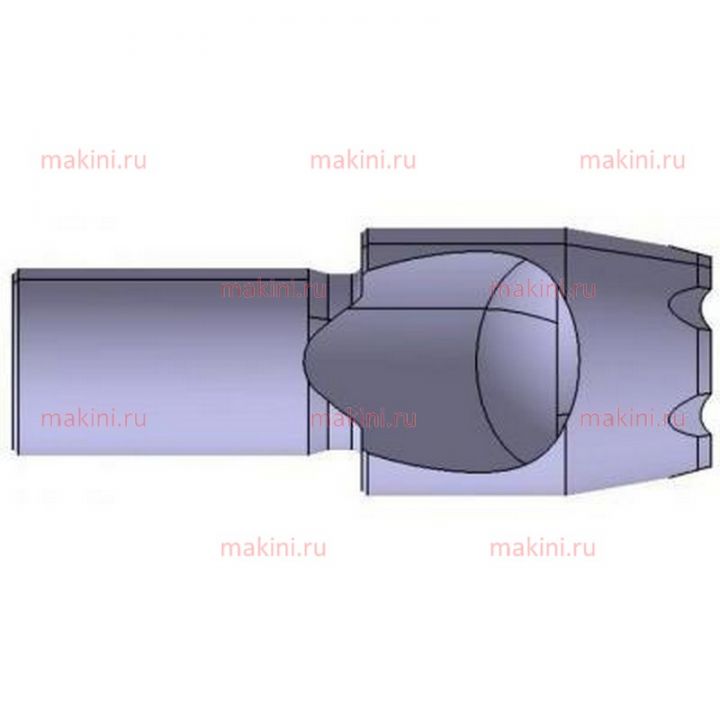 1043094 Пуансон с боковой разгрузкой DM  8 SPESSORE  FINO 4.5MM