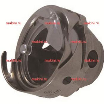 Cerliani 130.04.075 челнок без шпульного колпачка PFAFF 265262 comp 91-265 262-91 для Pfaff 3519, 3557, 3566, 3568, 3574, 3701, 3822,  481, 483, 487, 489, 561, 563, 951, 953, 480G (Италия)