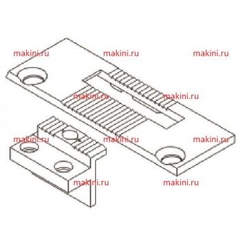 10665 игольная пластина + 10805 транспортер Kwokhing