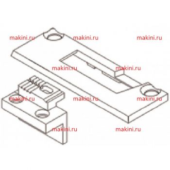 10665F игольная пластина + 10805F транспортер Kwokhing