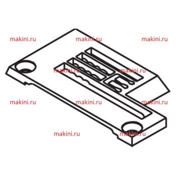 14-736 игольная пластина Kwokhing двухигольная 4.0 мм