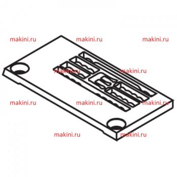 14-818 игольная пластина Kwokhing трехигольная 5.6 мм
