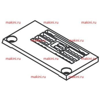 257015B32 игольная пластина Kwokhing трехигольная