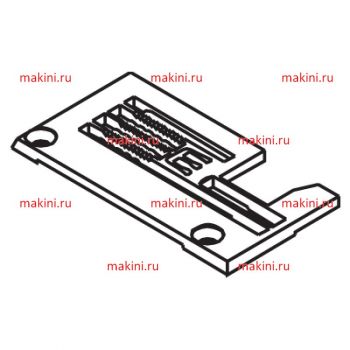 257051B48 игольная пластина Kwokhing трехигольная