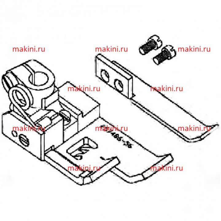 257485 прижимная лапка Kwokhing двухигольная