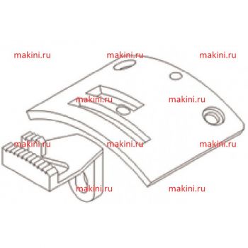 28540 игольная пластина + 28545 транспортер Kwokhing