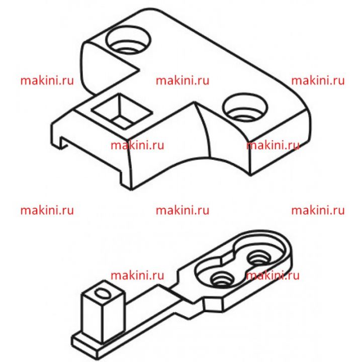 335-S3 игольная пластина + 335-S4   Kwokhing
