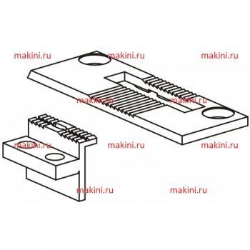 B1109-563-000 Игольная пластина + 213-49204  Kwokhing