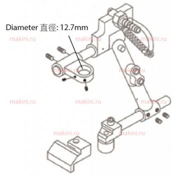 GB-9 Ограничительная линейка GB9 Roller and Zipper Guide OTGGB9 (Kwokhing, Гонконг)