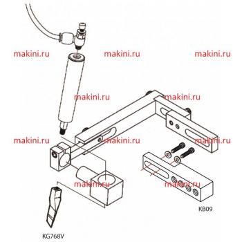 KG1296VP Kwokhing набор пневматических направляющих