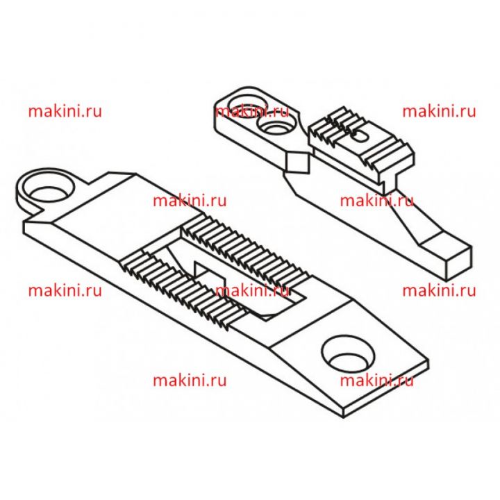 KH1245-NPT/FDT Kwokhing игольная пластина