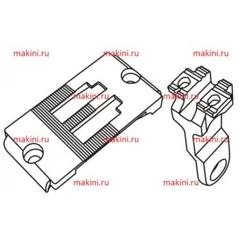 KH1296-NP/FD-6 Kwokhing игольная пластина 6 мм
