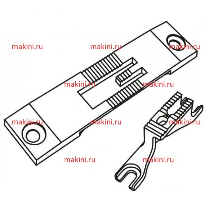KH1525A-NP/FD Kwokhing игольная пластина
