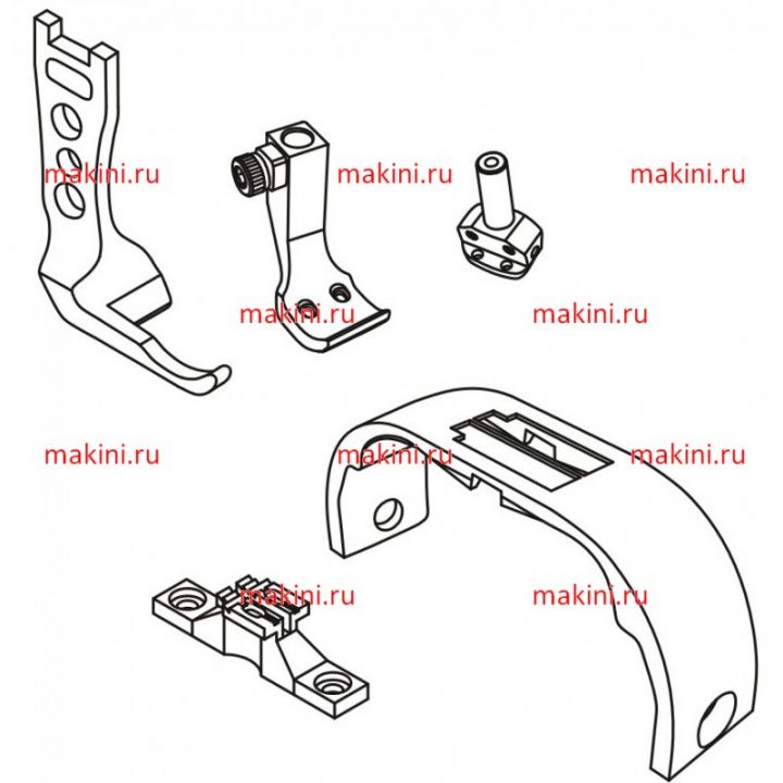 KH346-GS-4.8 Kwokhing набор игл 4.8 мм