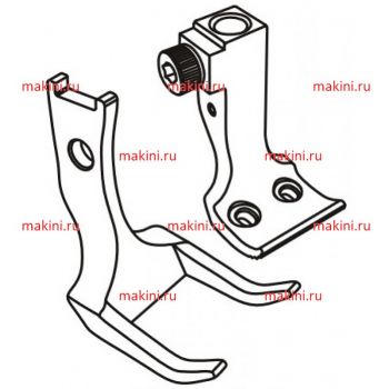 KP1296UD-6 Kwokhing лапка для двух игл 6 мм
