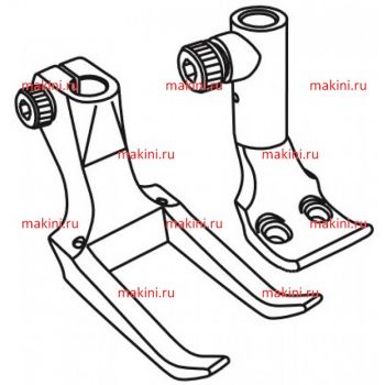 KP1526UD-12 Kwokhing набор лапок для двух игл 12 мм