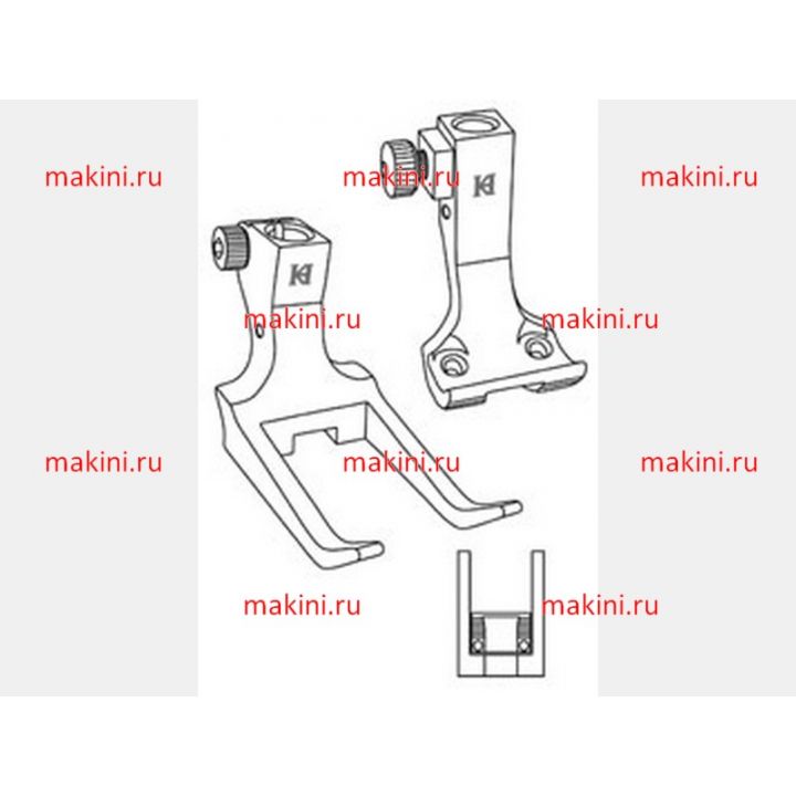 KP767-EP-10 Комплект лапок 10 мм (Kwokhing, Гонконг)