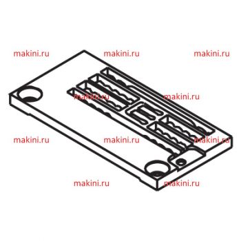 Y3508002-2 игольная пластина Kwokhing двухигольная 4.8 мм