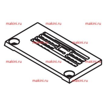 Y93410 игольная пластина Kwokhing двухигольная 4.0 мм