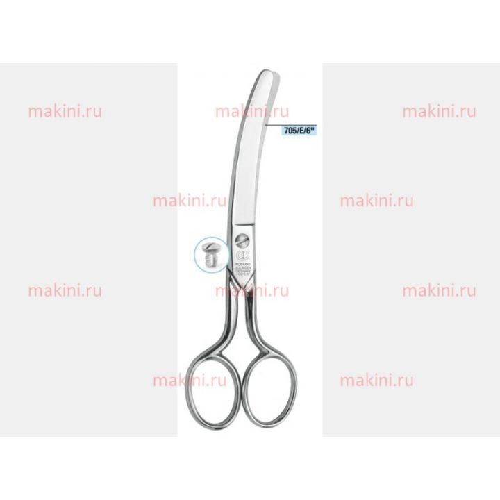 DEL DUBLI	0705.107.160 Ножницы ROBUSO 705/E/6”