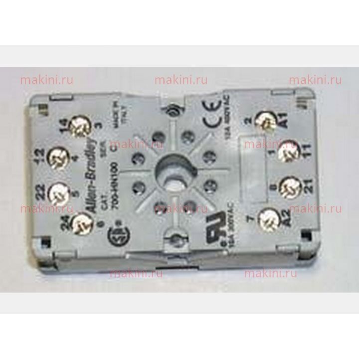 881500107 SOCKET, RELAY,AB 700-HN100,8 PIN