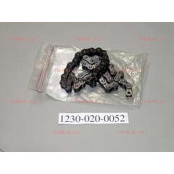 1230-020-0052 Wheel chain 52 rolls 1/2"x3/16 / Приводная цепь 52 звена