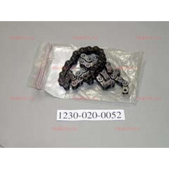 1230-020-0052 Wheel chain 52 rolls 1/2"x3/16 / Приводная цепь 52 звена