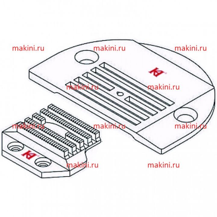 KN7200 игольная пластина и транспортер Kwokhing